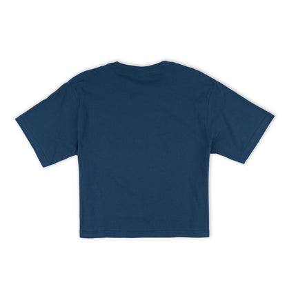 Moomba Women's 1990 Vision Crop Tee - Sea Blue