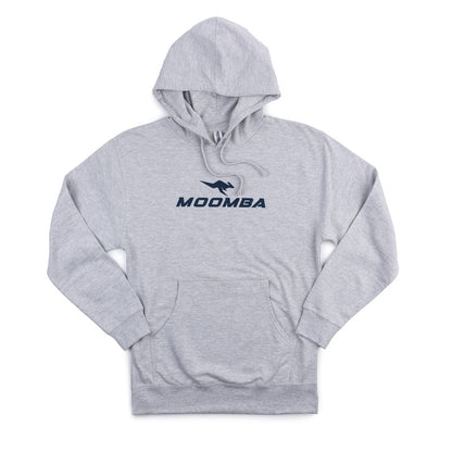 Moomba Stacked Roo Hoodie - Light Grey Heather