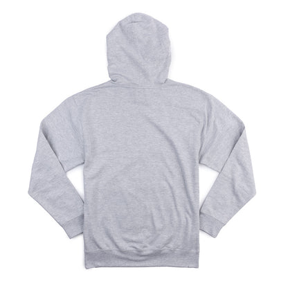 Moomba Stacked Roo Hoodie - Light Grey Heather