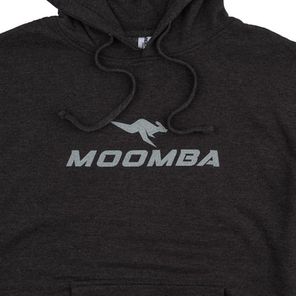Moomba Stacked Roo Hoodie - Charcoal Heather