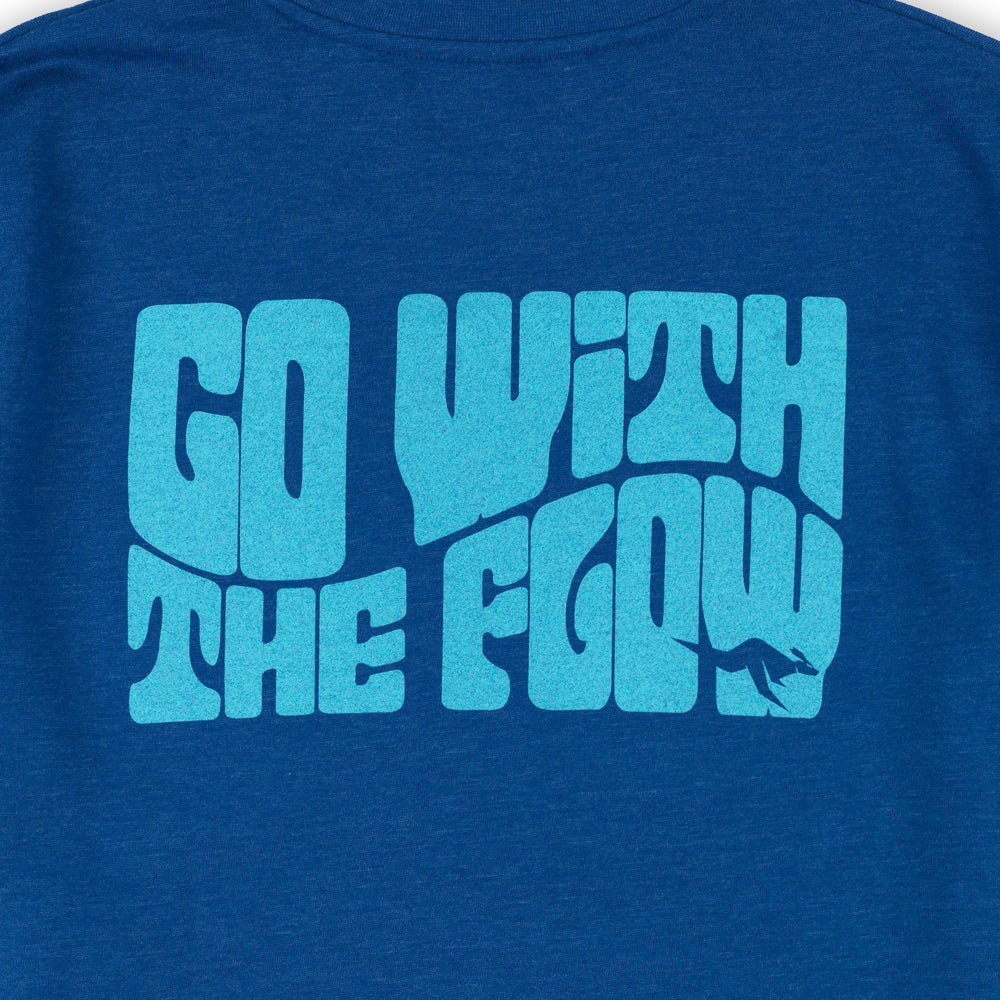 Moomba Go With the Flow Crew Sweatshirt - Royal Heather