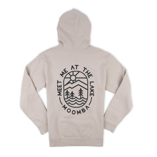 Moomba Meet Me at the Lake Hooded Sweatshirt - Smoke Grey