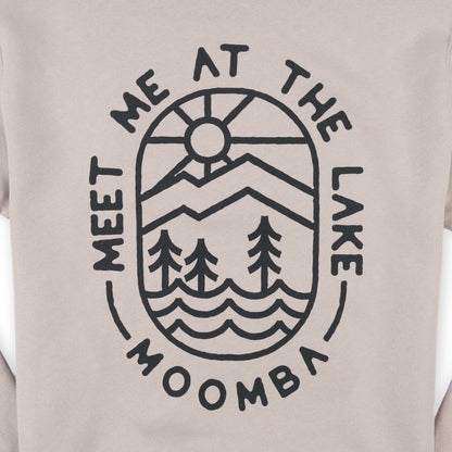 Moomba Meet Me at the Lake Hooded Sweatshirt - Smoke Grey