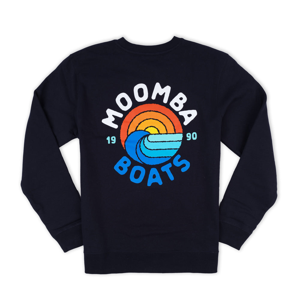Moomba 1990 Vision Crew Sweatshirt - Navy