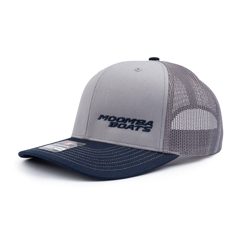 Moomba Ultimate Trucker Cap - Grey / Charcoal / Navy