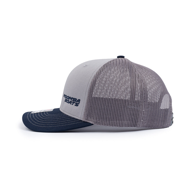 Moomba Ultimate Trucker Cap - Grey / Charcoal / Navy