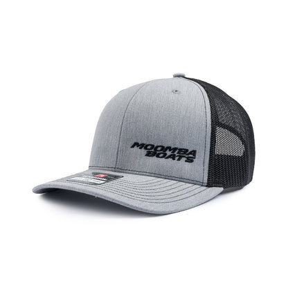 Moomba Ultimate Trucker Cap - Heather Grey / Black