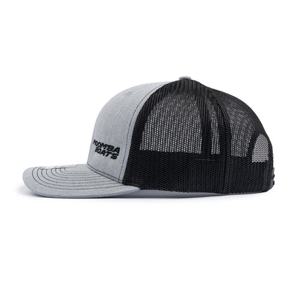 Moomba Ultimate Trucker Cap - Heather Grey / Black