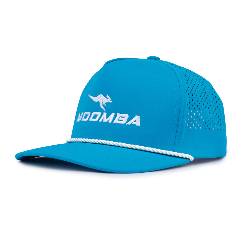 Moomba Hybrid Rope Cap - Aqua