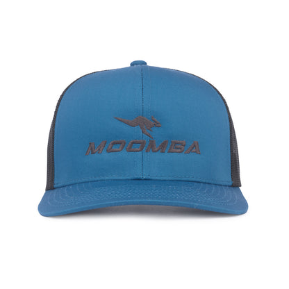 Moomba Pacific Trucker Cap - Ocean Blue / Charcoal