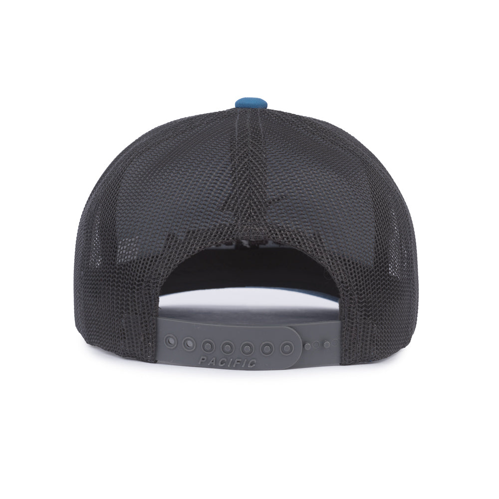 Moomba Pacific Trucker Cap - Ocean Blue / Charcoal