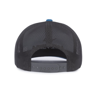 Moomba Pacific Trucker Cap - Ocean Blue / Charcoal