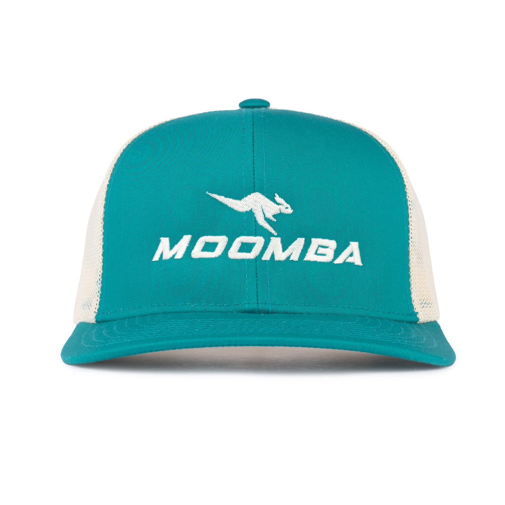 Moomba Pacific Trucker Cap - Teal / Beige