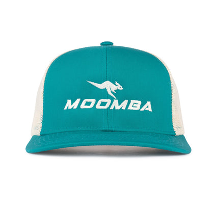 Moomba Pacific Trucker Cap - Teal / Beige