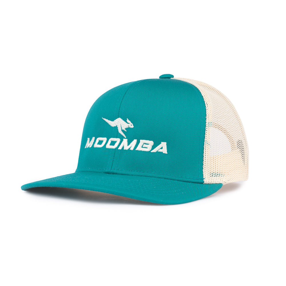 Moomba Pacific Trucker Cap - Teal / Beige