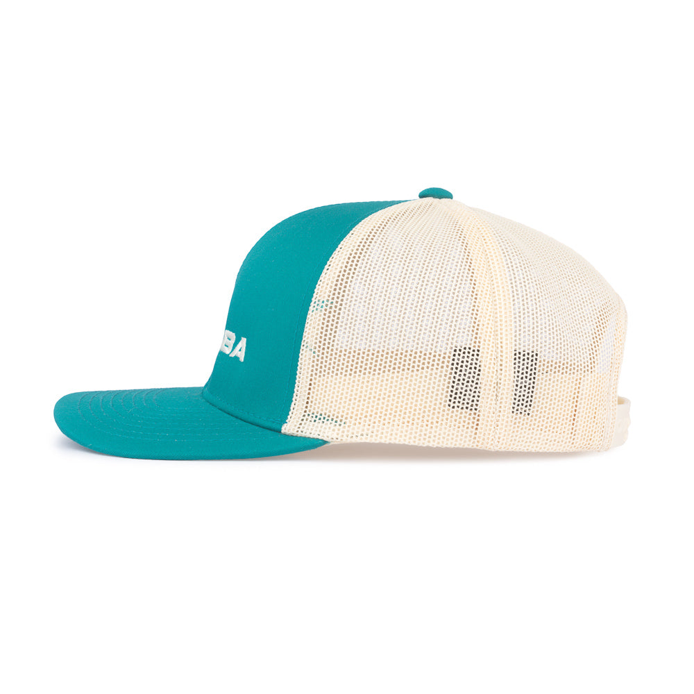 Moomba Pacific Trucker Cap - Teal / Beige