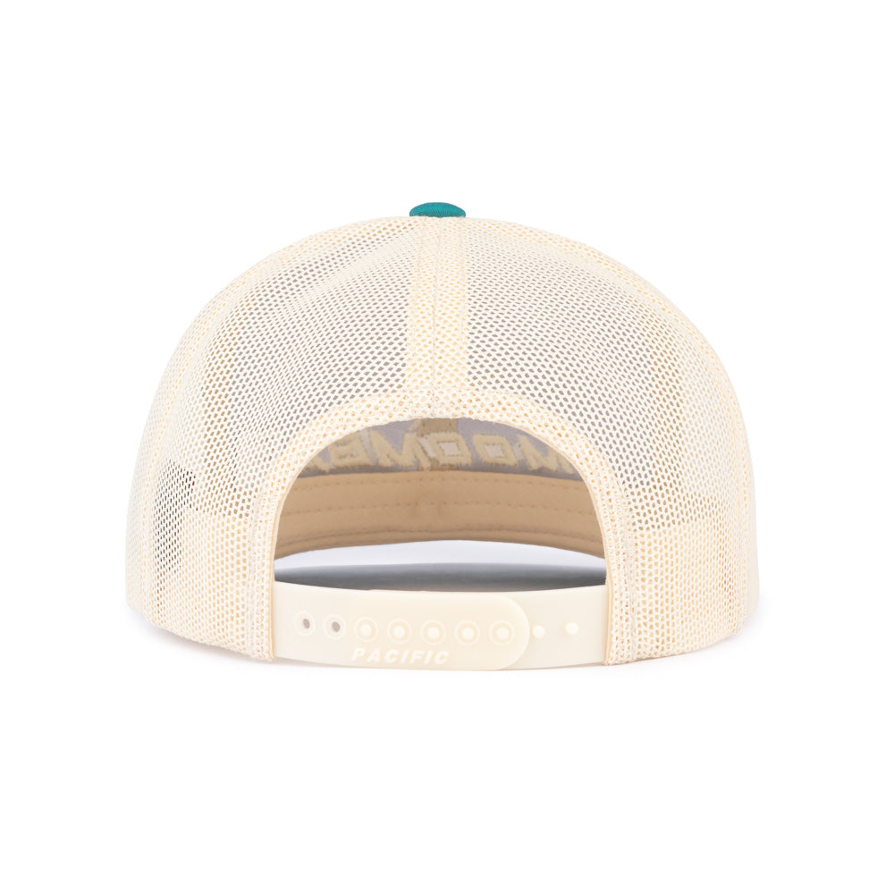 Moomba Pacific Trucker Cap - Teal / Beige