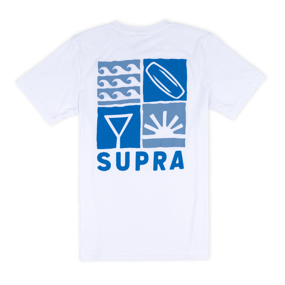 Supra Iconic Tee - White