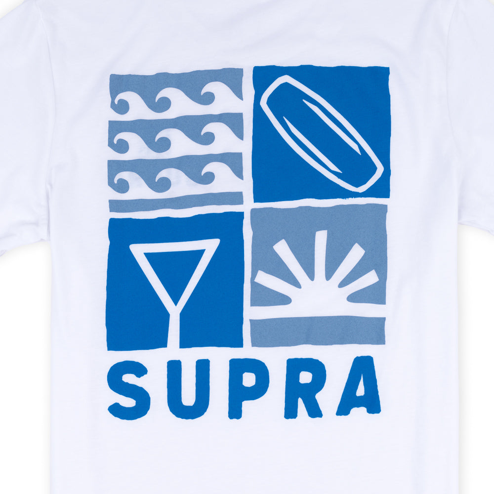 Supra Iconic Tee - White