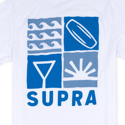 Supra Iconic Tee - White