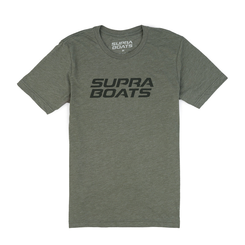 Supra Core Logo Tee - Military Green – Skier's Choice Apparel