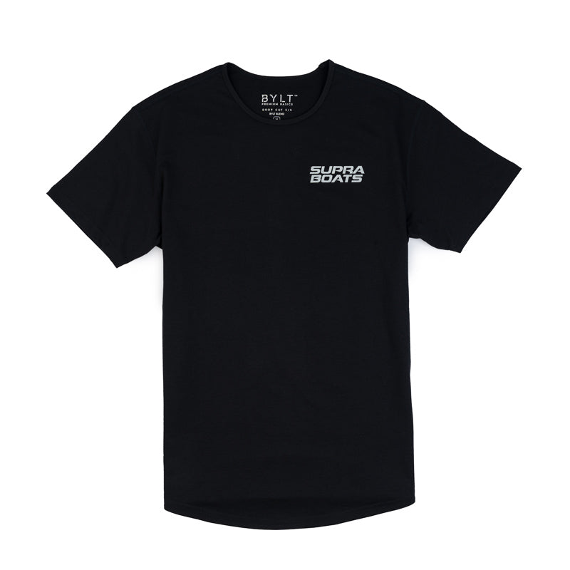 Supra BYLT Drop Cut Tee - Black