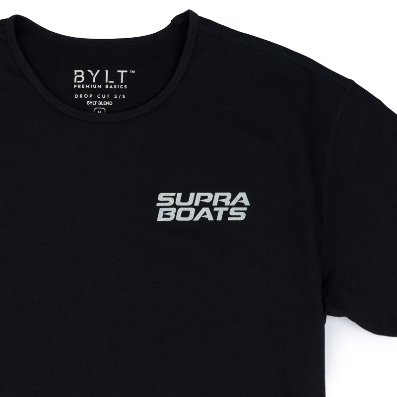 Supra BYLT Drop Cut Tee - Black