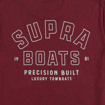 Supra Knockout Tee - Cardinal Red