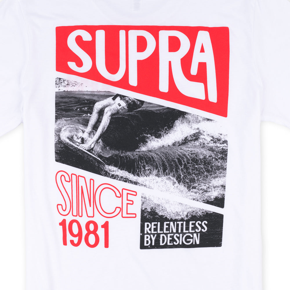 Supra Relentless Tee - White
