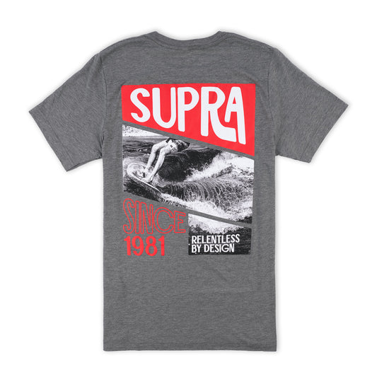 Supra Relentless Tee - Grey