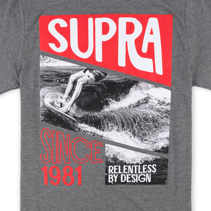 Supra Relentless Tee - Grey