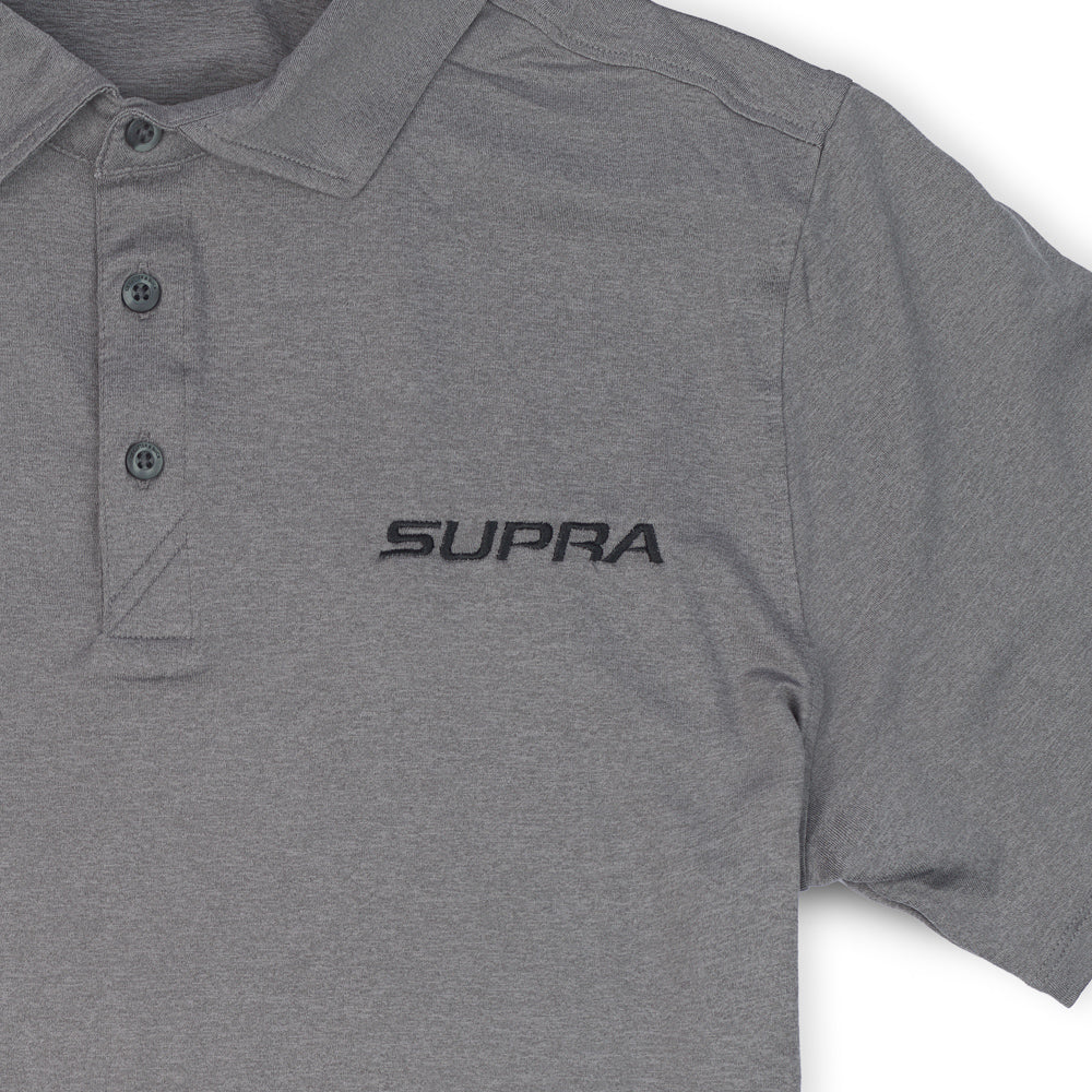 Supra Men's C&B Coastline Polo - Elemental Grey