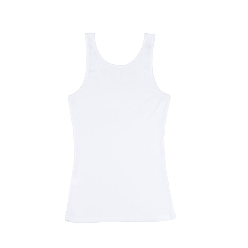 Supra Women's Classic Rib Tank - White