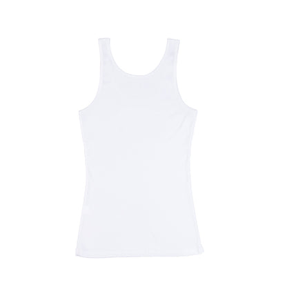 Supra Women's Classic Rib Tank - White