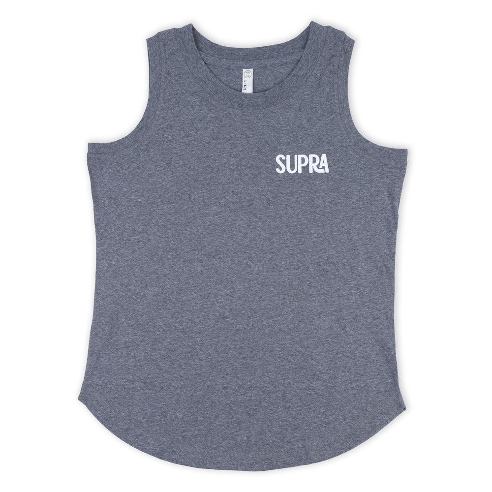 Supra Women's Relentless Tank - Granite Heather