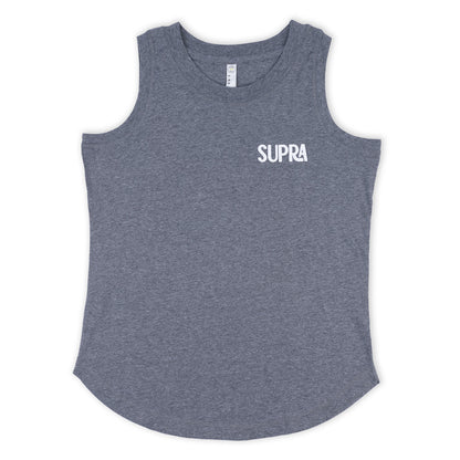Supra Women's Relentless Tank - Granite Heather
