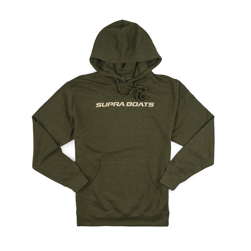 Supra Linear Hooded Sweatshirt - Army Heather