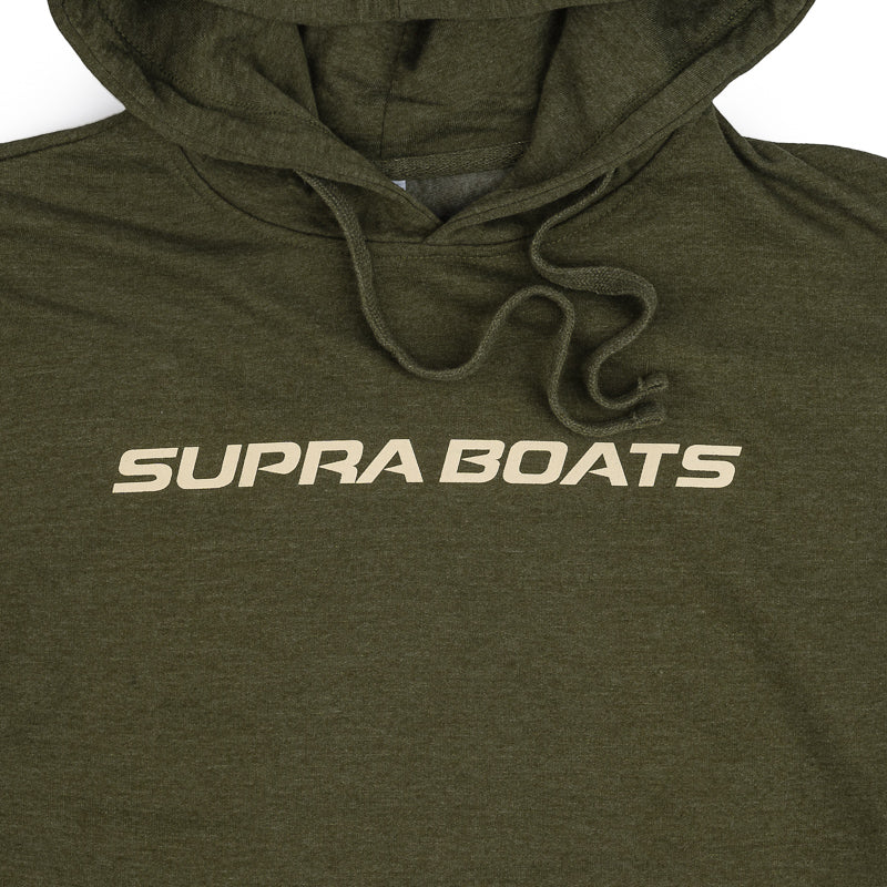 Supra Linear Hooded Sweatshirt - Army Heather