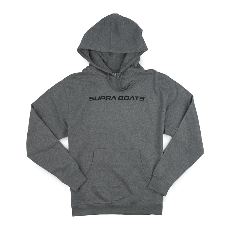 Supra Linear Hooded Sweatshirt - Gunmetal Heather