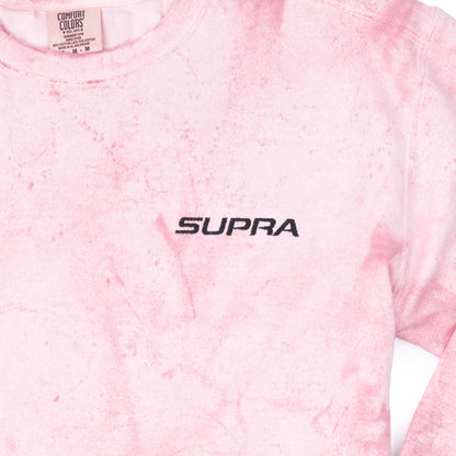 Supra Colorblast Crewneck Sweatshirt - Clay