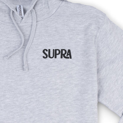 Supra Relentless Hooded Sweatshirt - Light Grey