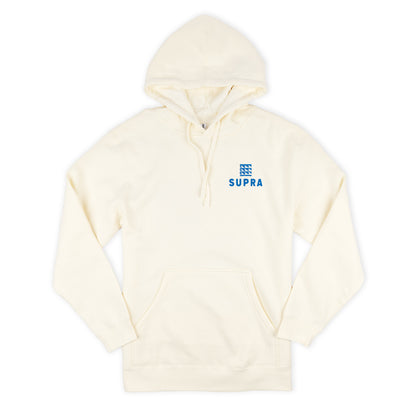 Supra Iconic Hooded Sweatshirt - Bone
