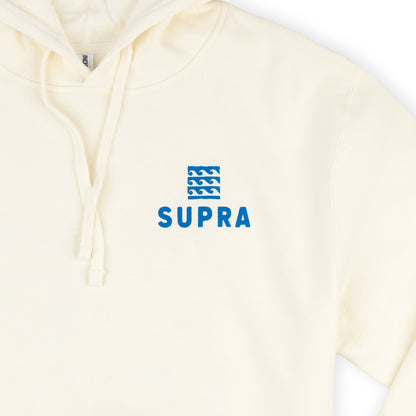 Supra Iconic Hooded Sweatshirt - Bone