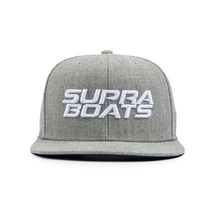 Supra Pro Flat Cap - Heather Grey