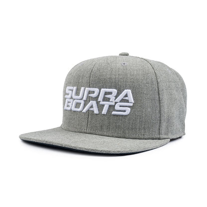 Supra Pro Flat Cap - Heather Grey