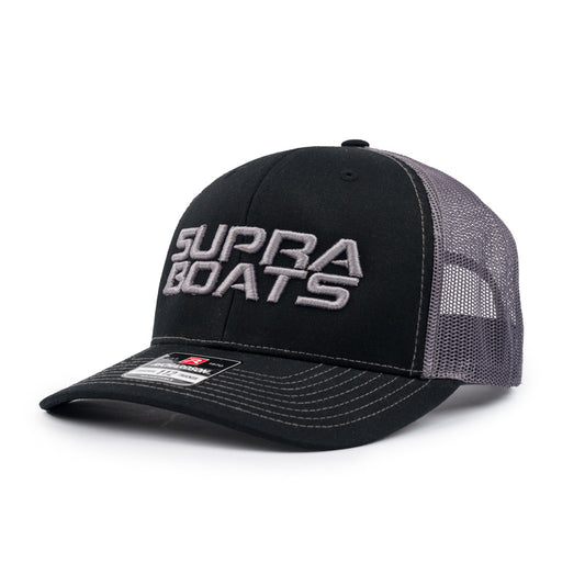 Supra Richardson Trucker Cap - Black / Charcoal