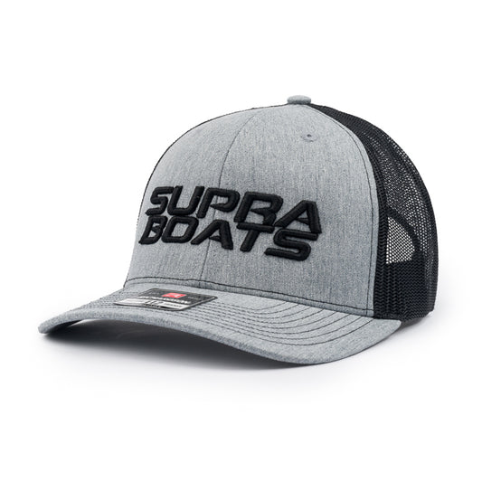 Supra Richardson Trucker Cap - Heather Grey / Black