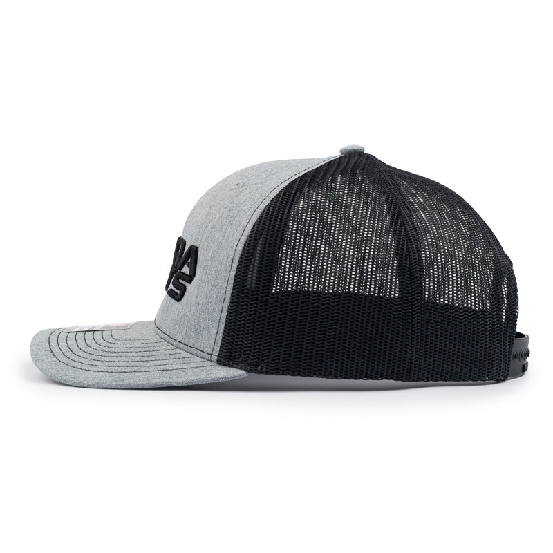 Supra Richardson Trucker Cap - Heather Grey / Black