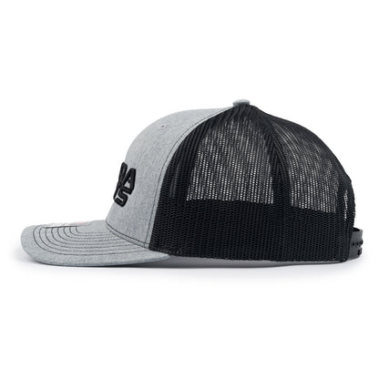 Supra Richardson Trucker Cap - Heather Grey / Black