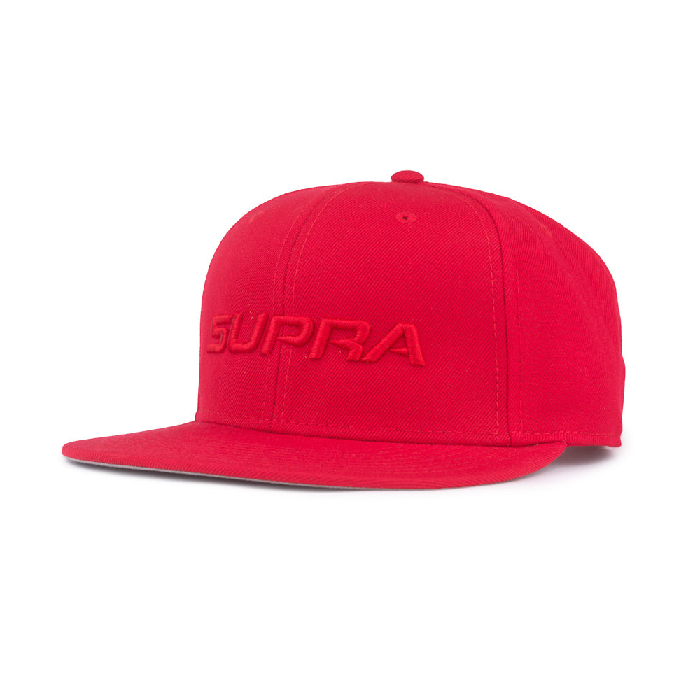 Supra Pro Snapback Cap - Red